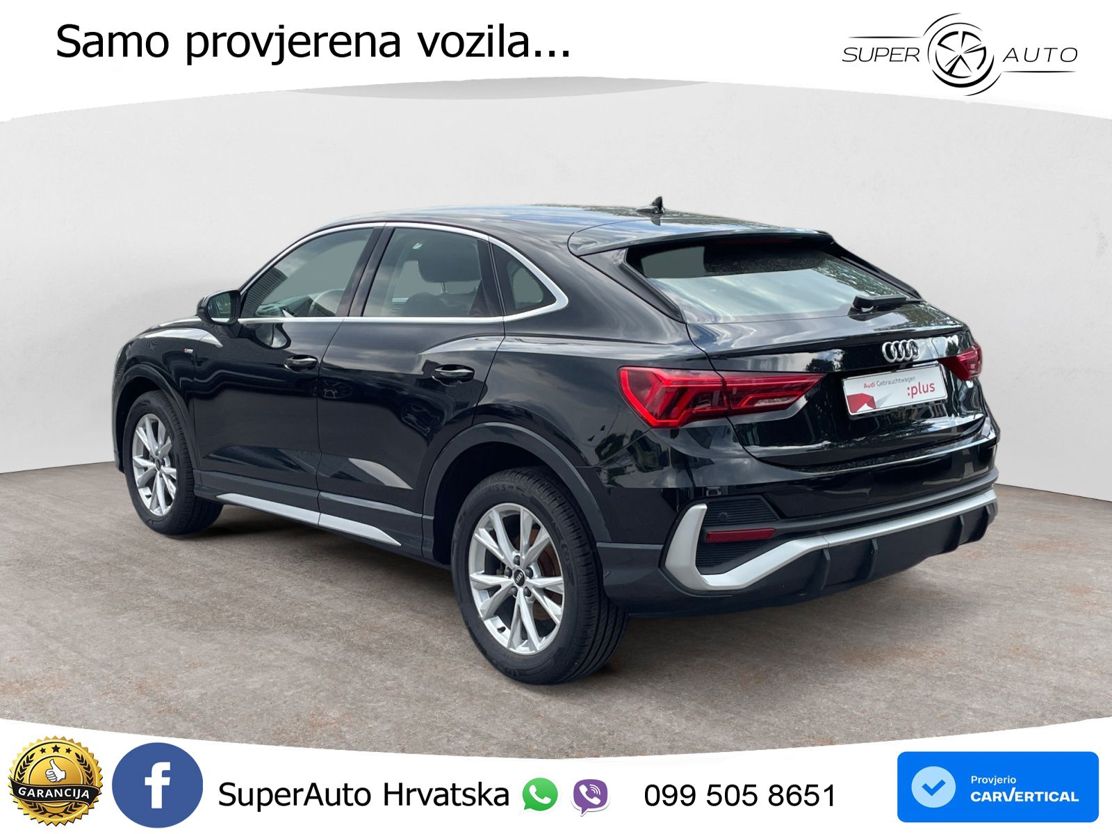 Audi Q3 Sportback 35 TDI (150 KS) S line MATRIX+GR SJED+KAM