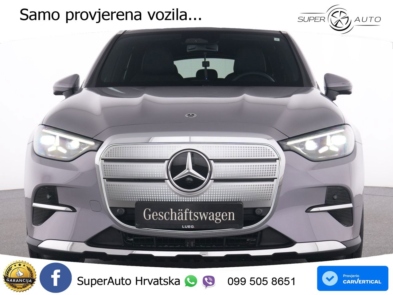 Mercedes GLC 250 85 kWh (354 KS) EQ Technology Avantgarde ZRAČNI+ACC+GR SJED+KAM+PANO
