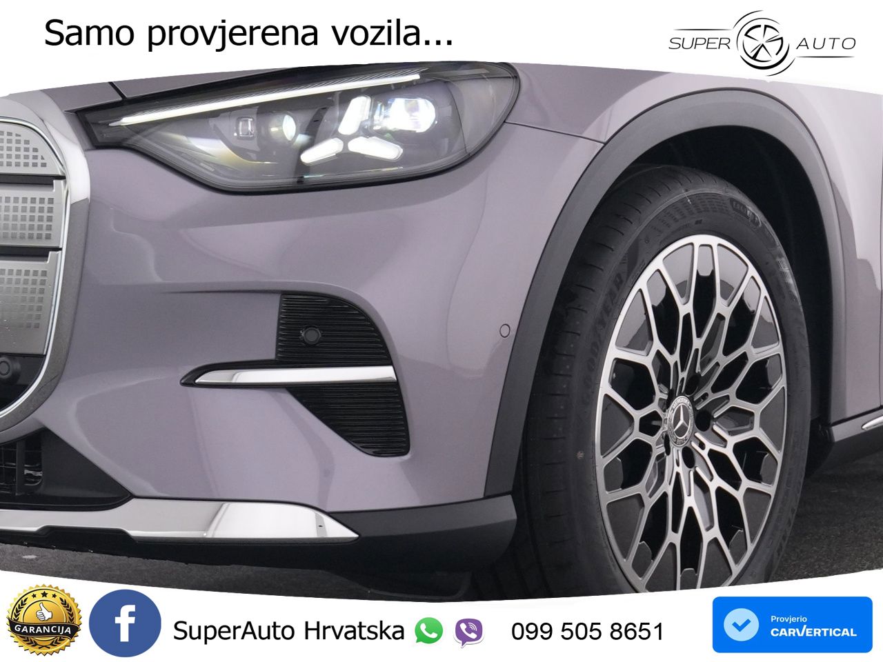 Mercedes GLC 250 85 kWh (354 KS) EQ Technology Avantgarde ZRAČNI+ACC+GR SJED+KAM+PANO