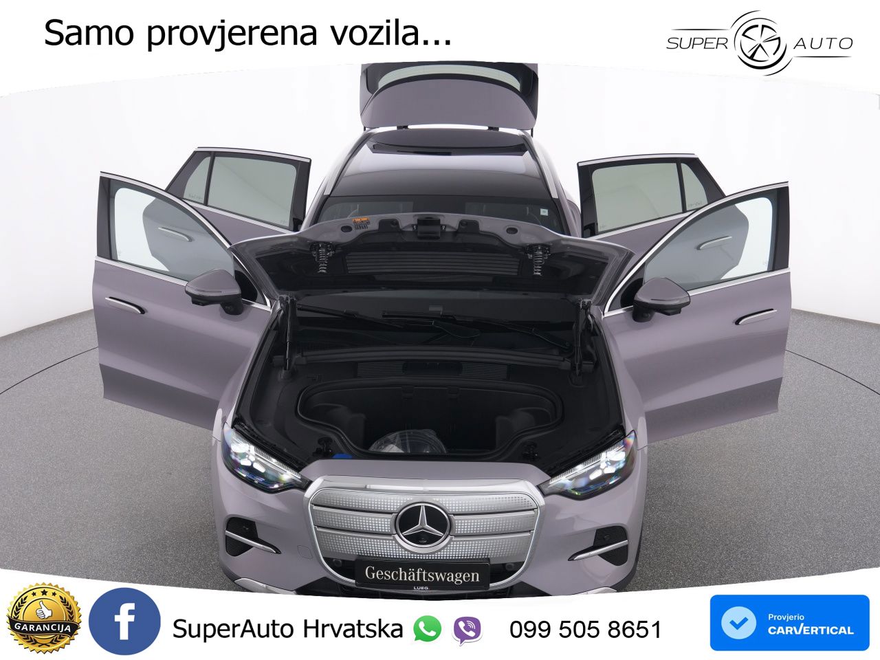 Mercedes GLC 250 85 kWh (354 KS) EQ Technology Avantgarde ZRAČNI+ACC+GR SJED+KAM+PANO