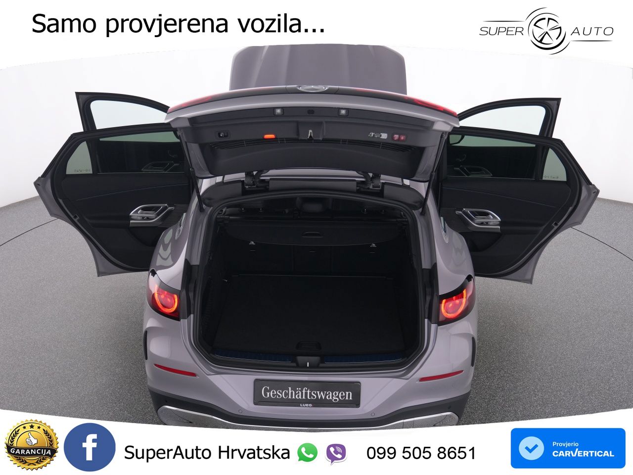 Mercedes GLC 250 85 kWh (354 KS) EQ Technology Avantgarde ZRAČNI+ACC+GR SJED+KAM+PANO