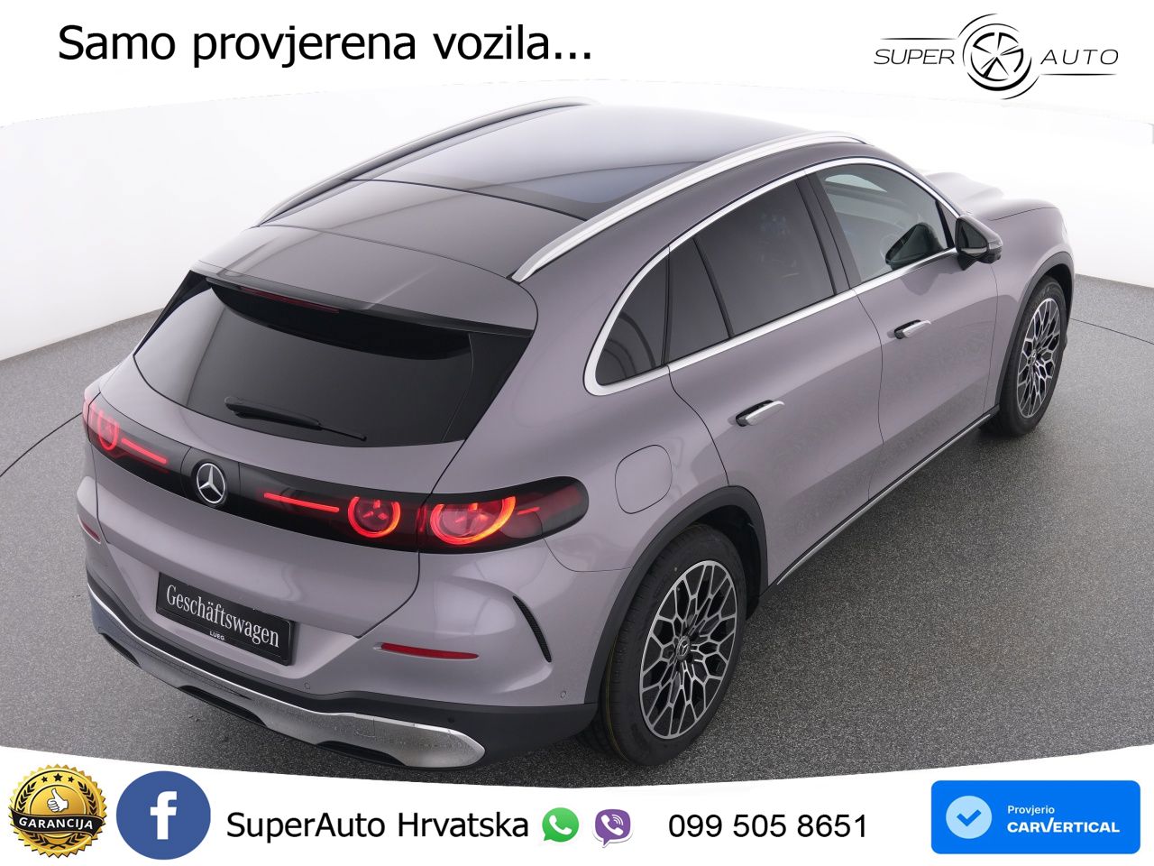 Mercedes GLC 250 85 kWh (354 KS) EQ Technology Avantgarde ZRAČNI+ACC+GR SJED+KAM+PANO