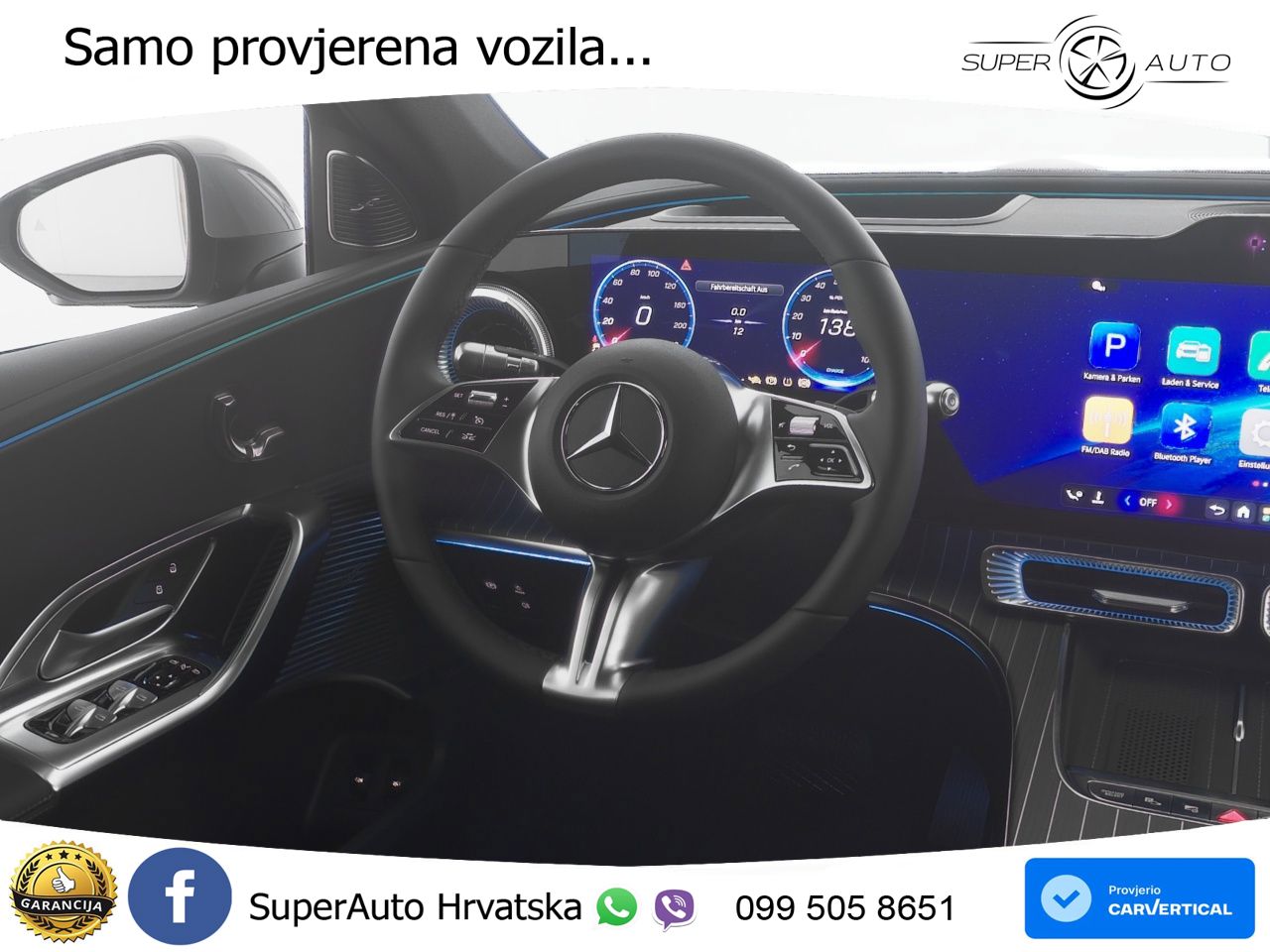Mercedes GLC 250 85 kWh (354 KS) EQ Technology Avantgarde ZRAČNI+ACC+GR SJED+KAM+PANO