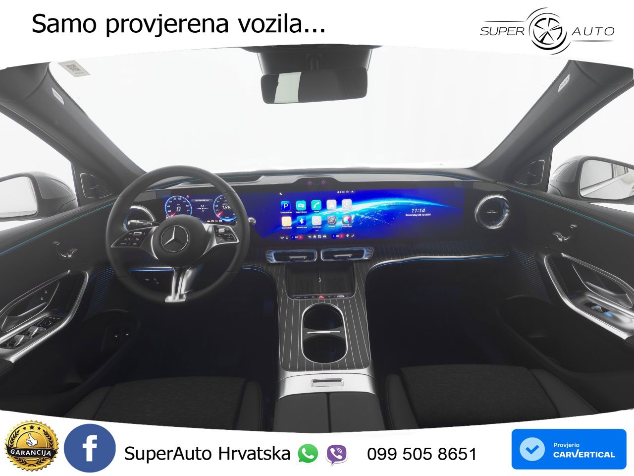 Mercedes GLC 250 85 kWh (354 KS) EQ Technology Avantgarde ZRAČNI+ACC+GR SJED+KAM+PANO