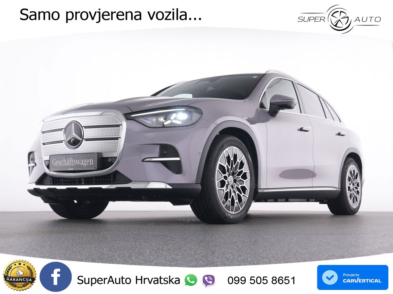 Mercedes GLC 250 85 kWh (354 KS) EQ Technology Avantgarde ZRAČNI+ACC+GR SJED+KAM+PANO