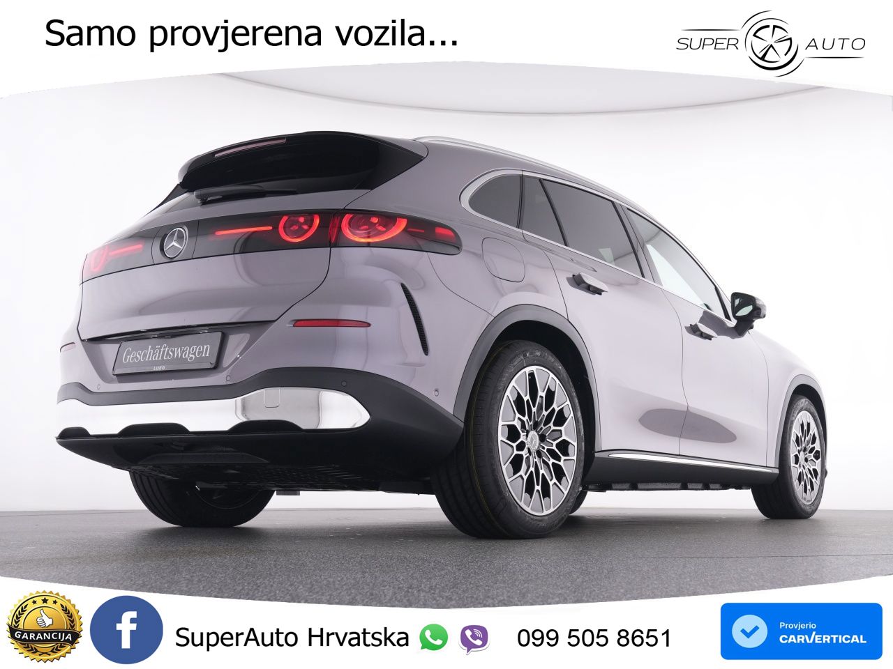 Mercedes GLC 250 85 kWh (354 KS) EQ Technology Avantgarde ZRAČNI+ACC+GR SJED+KAM+PANO