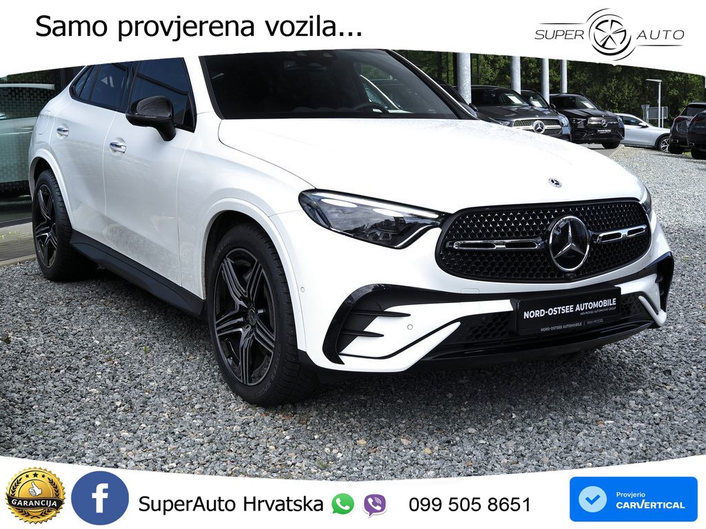 Mercedes GLC Coupe 220d (197 KS) 4MATIC 9G-TRONIC AMG ACC+GR SJED+360+PANO