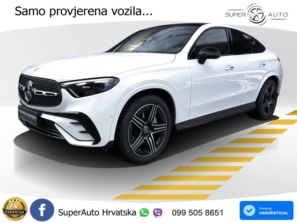 Mercedes GLC Coupe 220d (197 KS) 4MATIC 9G-TRONIC AMG ACC+GR SJED+360+PANO