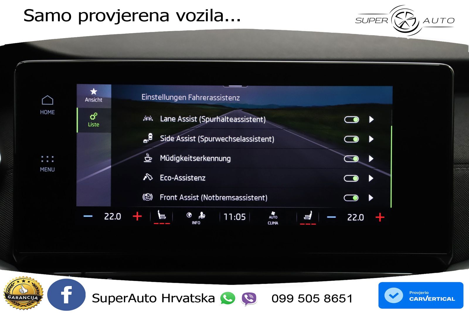Škoda Octavia Combi 2.0 TDI (150 KS) DSG LED+GR SJED+ACC