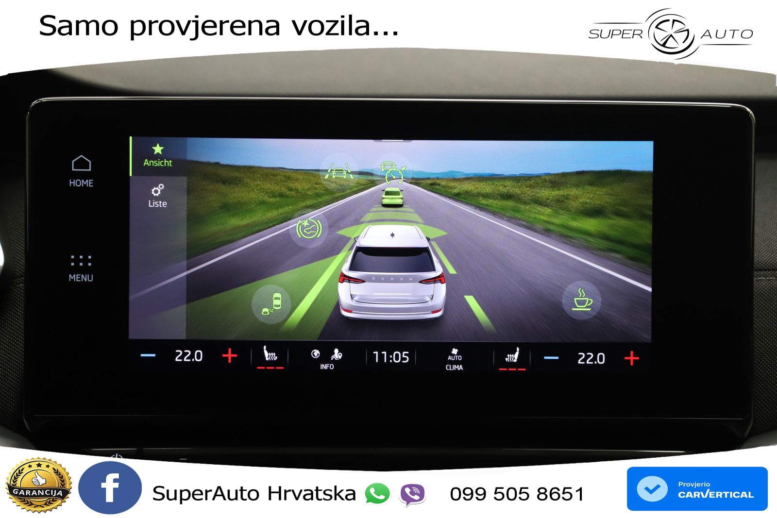Škoda Octavia Combi 2.0 TDI (150 KS) DSG LED+GR SJED+ACC