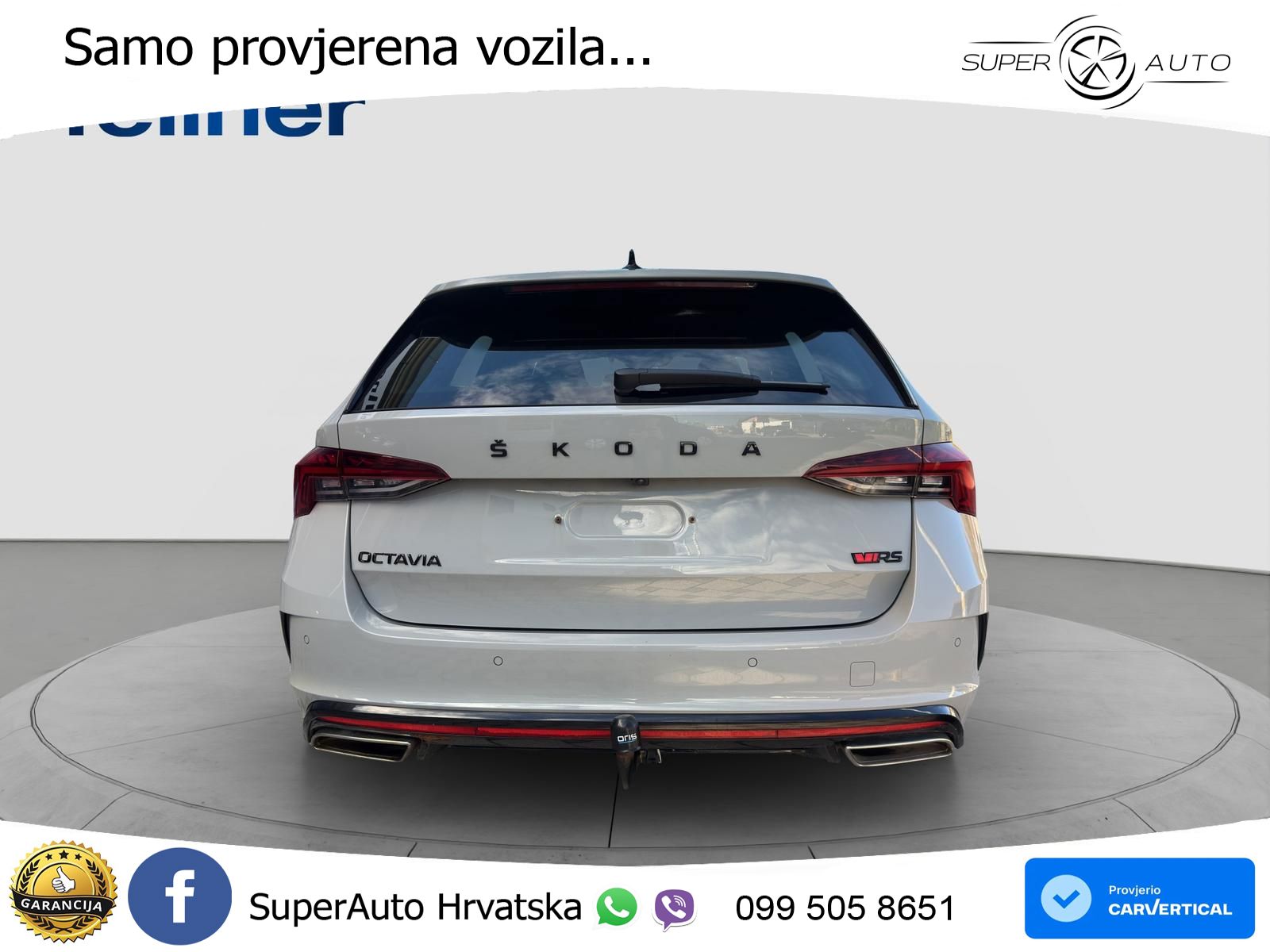 Škoda Octavia Combi RS 2.0 TDI (200 KS) 4x4 DSG