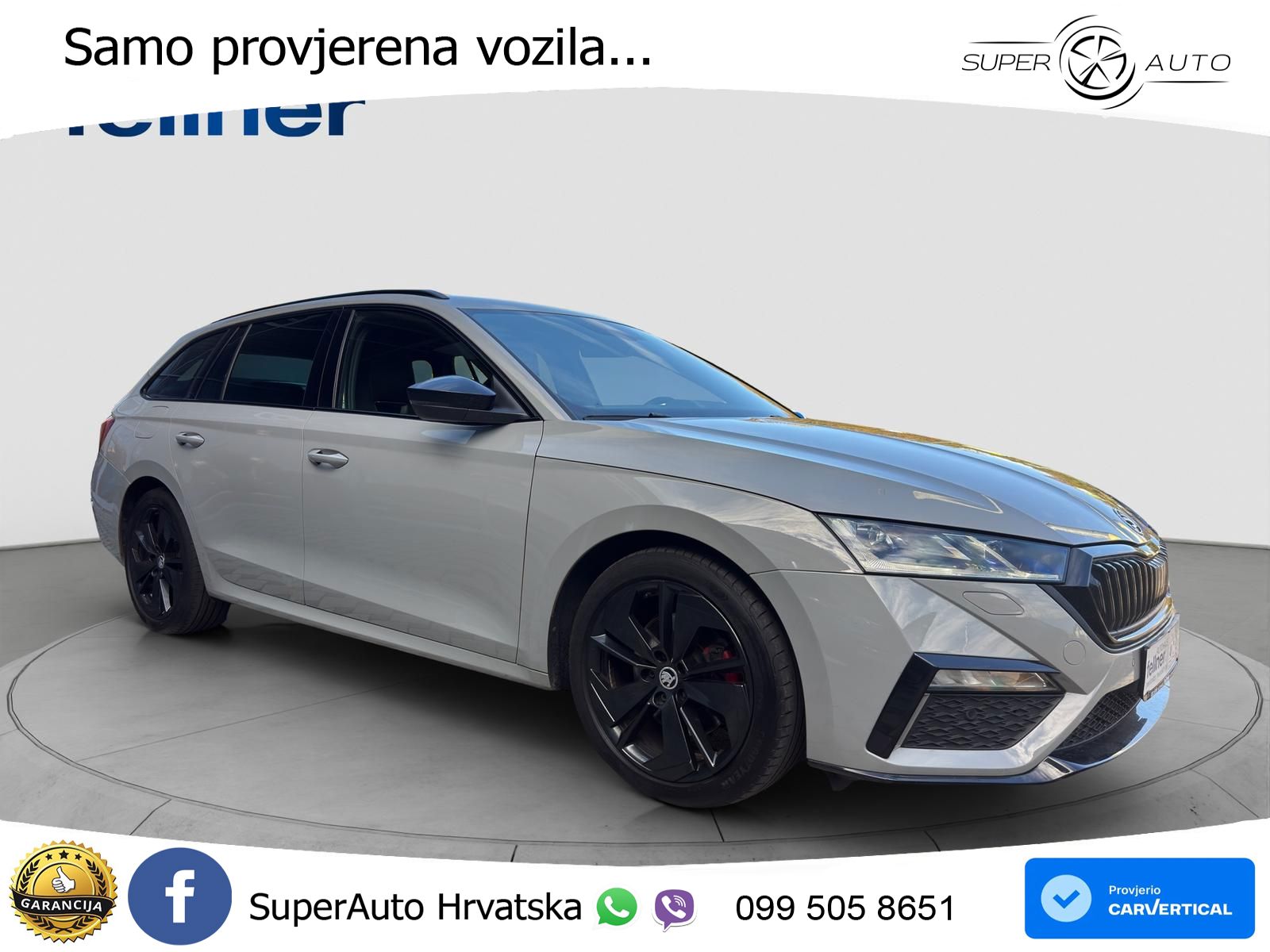 Škoda Octavia Combi RS 2.0 TDI (200 KS) 4x4 DSG