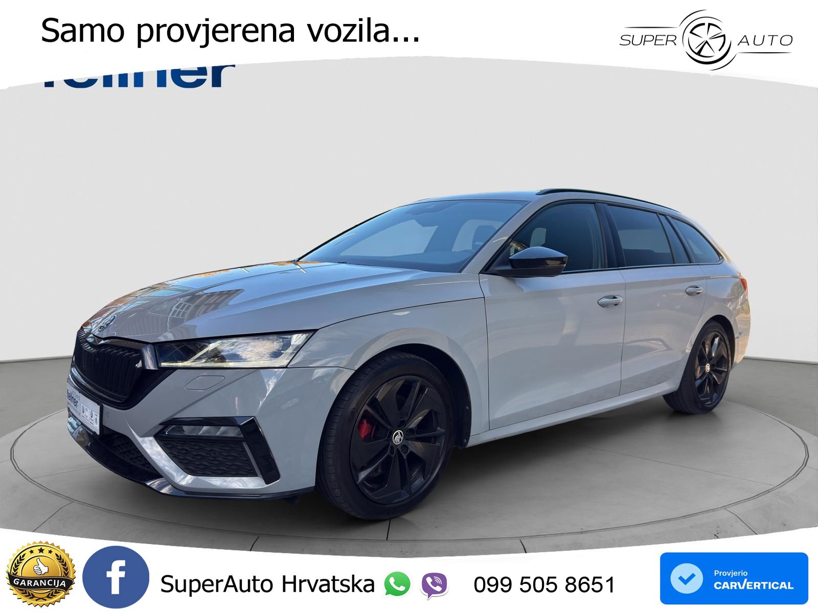 Škoda Octavia Combi RS 2.0 TDI (200 KS) 4x4 DSG