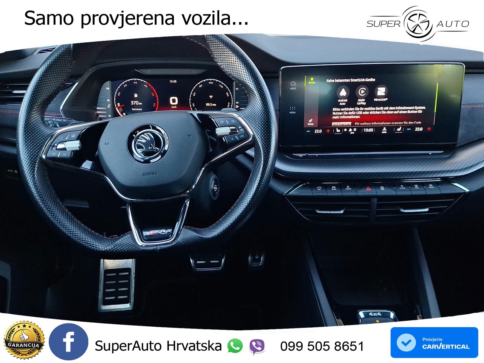 Škoda Octavia Combi RS 2.0 TDI (200 KS) 4x4 DSG