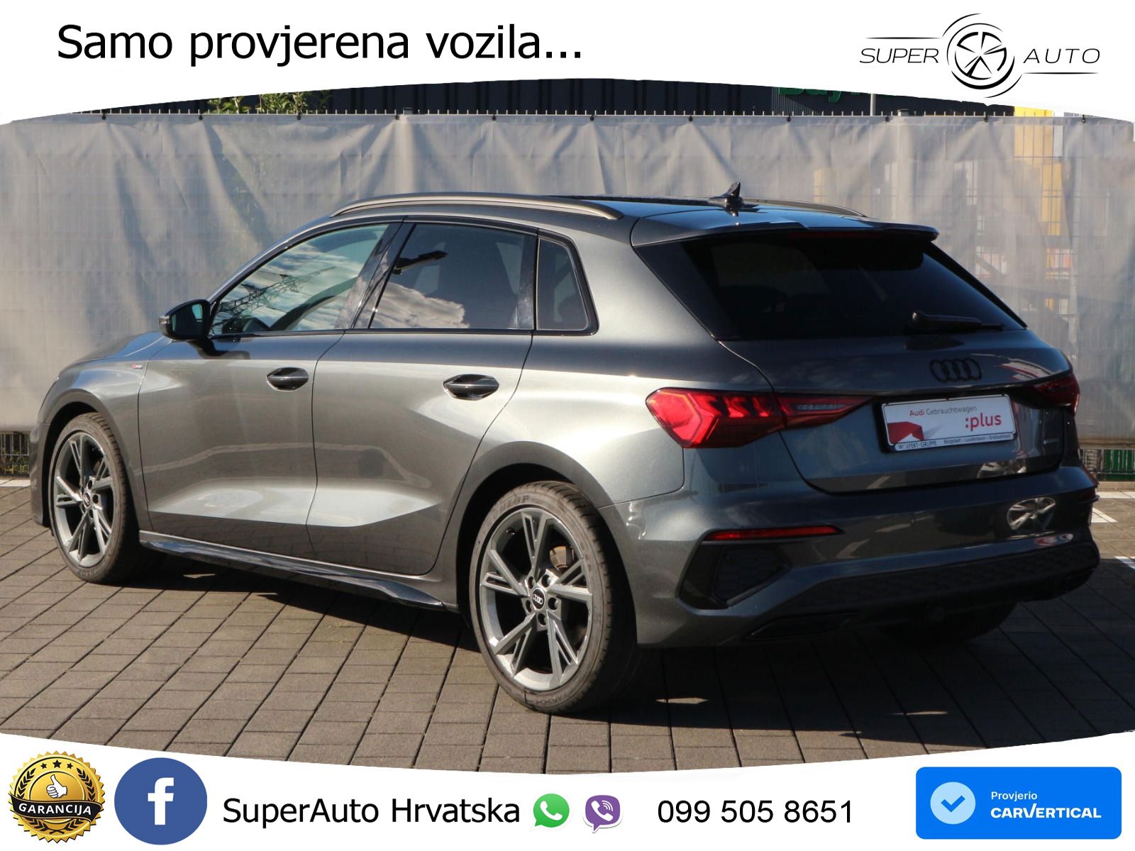 Audi A3 40 TDI (200 KS) quattro S tronic S line LED+GR SJED+ACC