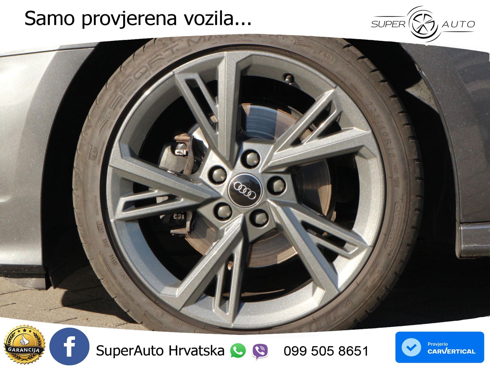 Audi A3 40 TDI (200 KS) quattro S tronic S line LED+GR SJED+ACC