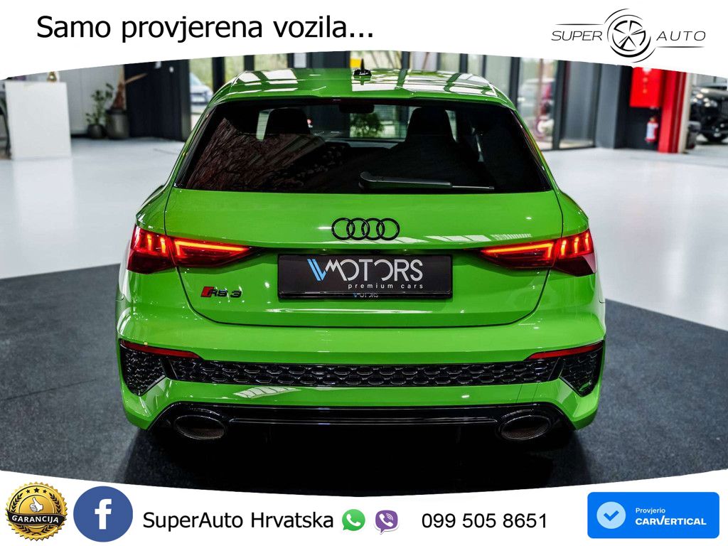 Audi RS3 Sedan 2.5 TFSI (400 KS) quattro S tronic MATRIX+GR SJED+KAM