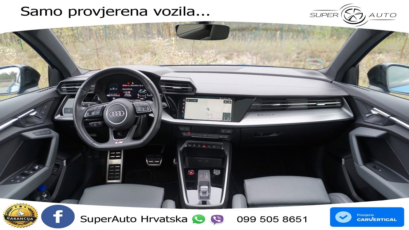 Audi S3 Limuzina 2.0 TFSI (310 KS) quattro S tronic LED+GR SJED+ACC