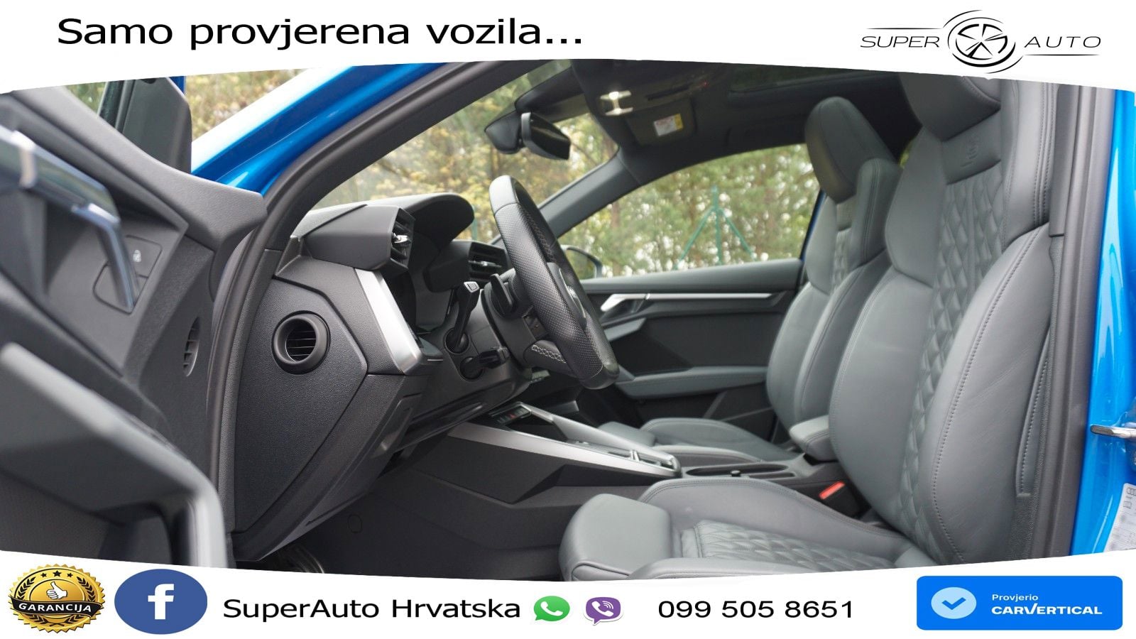 Audi S3 Limuzina 2.0 TFSI (310 KS) quattro S tronic LED+GR SJED+ACC