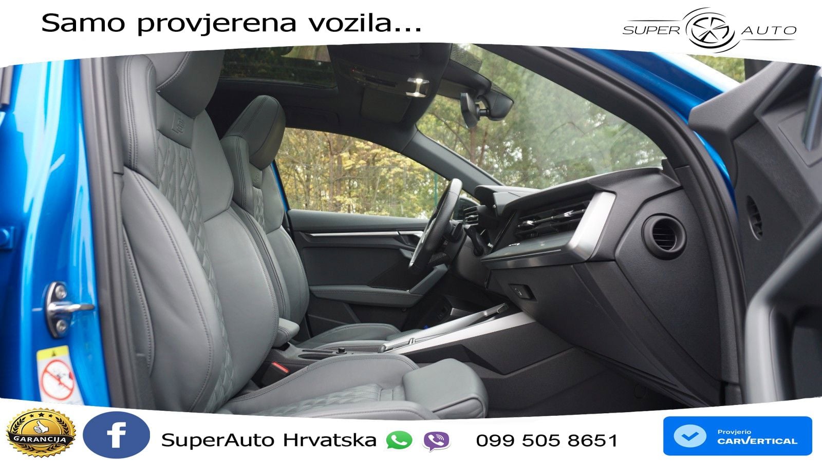 Audi S3 Limuzina 2.0 TFSI (310 KS) quattro S tronic LED+GR SJED+ACC