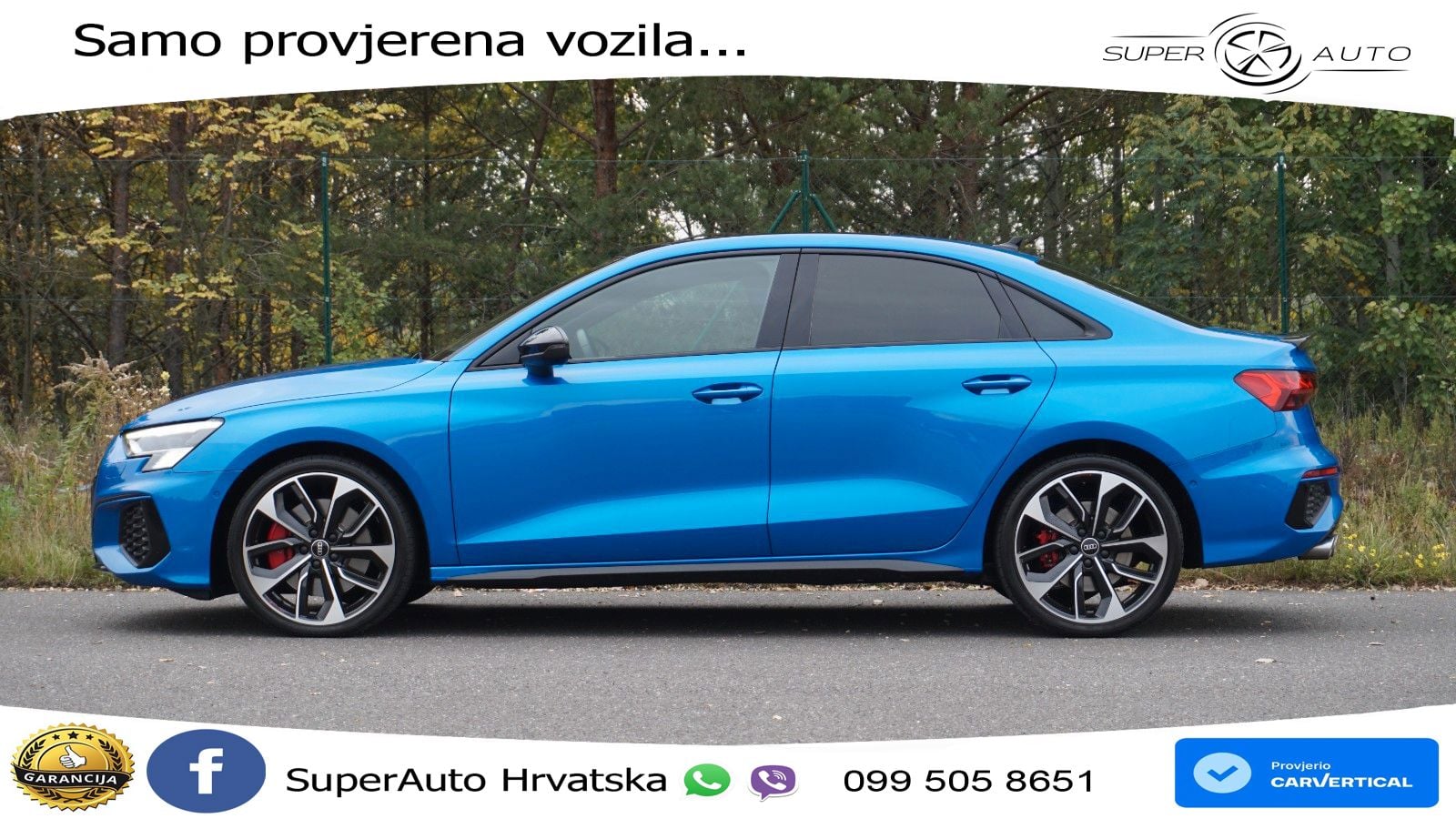 Audi S3 Limuzina 2.0 TFSI (310 KS) quattro S tronic LED+GR SJED+ACC