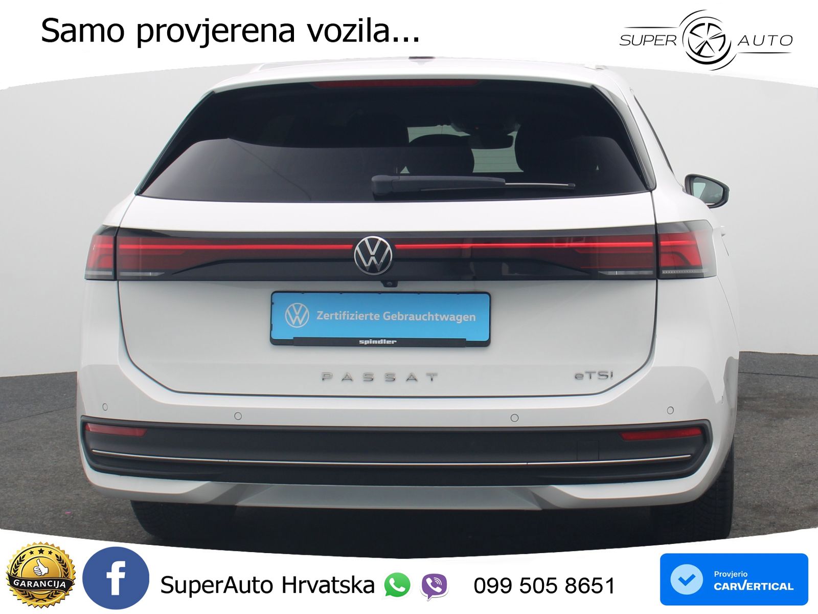 Volkswagen Passat Variant 1.5 eTSI (150 KS) DSG Business LED+GR SJED+ACC