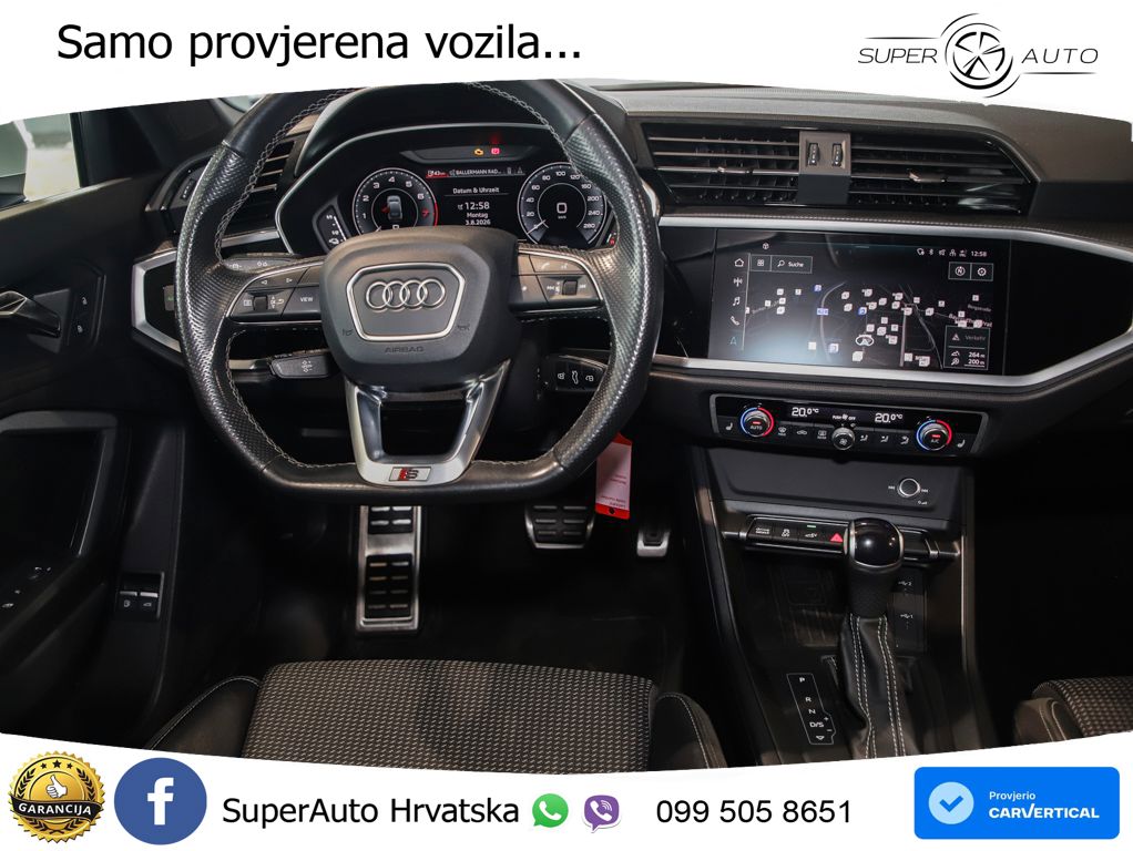 Audi Q3 Sportback 45 TFSIe (245 KS) S tronic S line