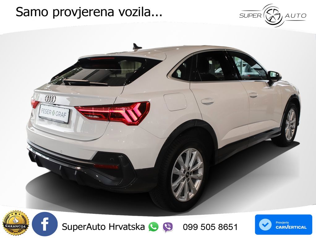 Audi Q3 Sportback 45 TFSIe (245 KS) S tronic S line