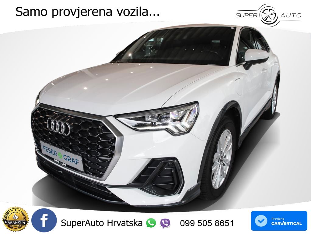 Audi Q3 Sportback 45 TFSIe (245 KS) S tronic S line