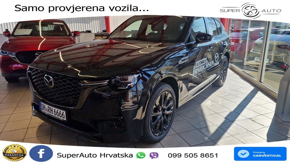 Mazda CX-60 3.3 e-Skyactiv D (254 KS) AWD Automatic MATRIX+GR SJED+KAM