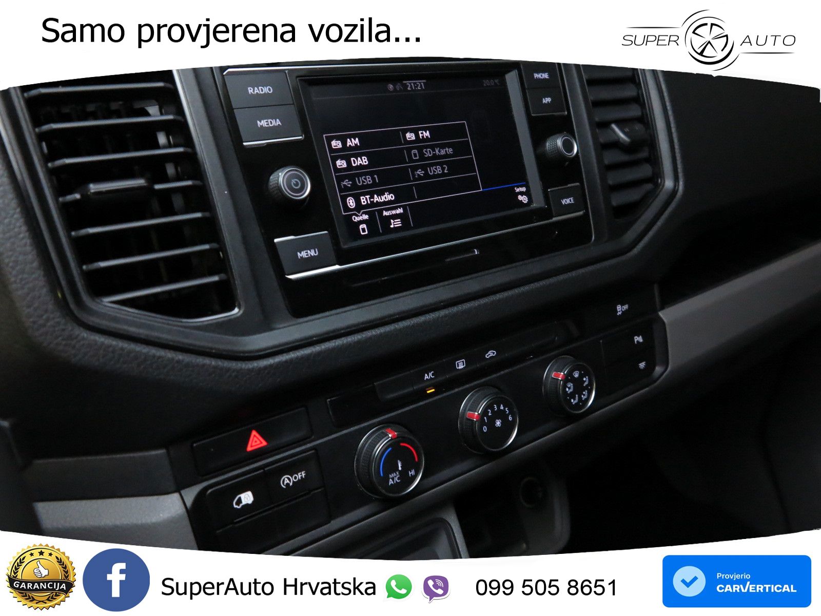 Volkswagen Crafter Kasten 35 TDI2.0 Autm. 4Mot Mittel+Hoch 177 KS