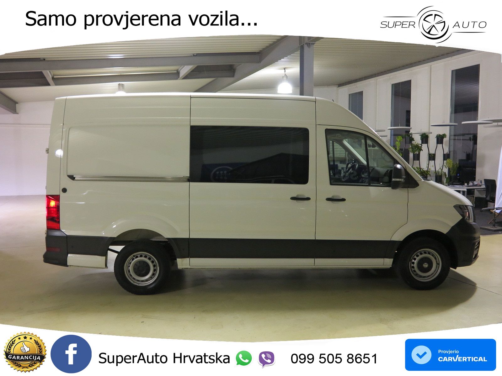 Volkswagen Crafter Kasten 35 TDI2.0 Autm. 4Mot Mittel+Hoch 177 KS