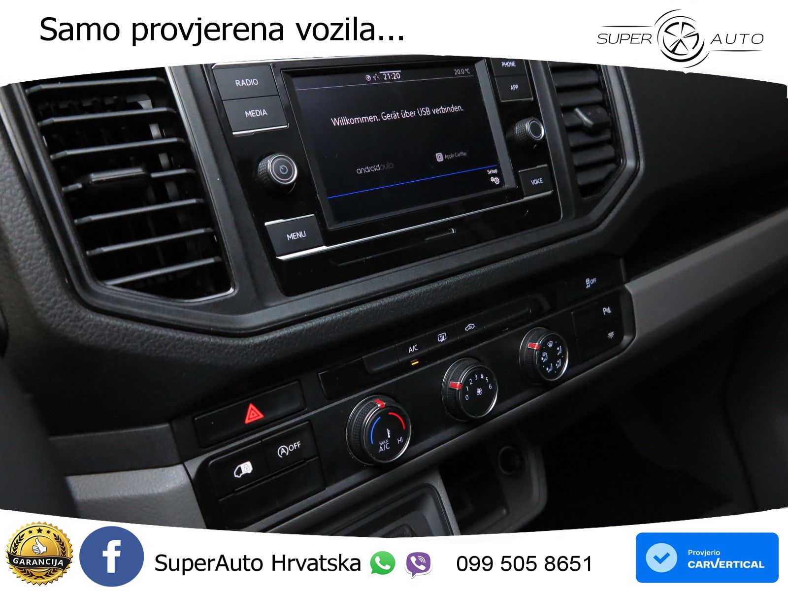 Volkswagen Crafter Kasten 35 TDI2.0 Autm. 4Mot Mittel+Hoch 177 KS