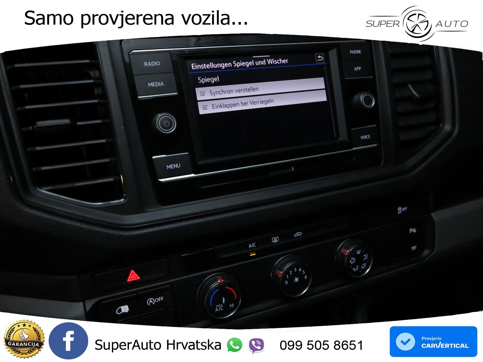 Volkswagen Crafter Kasten 35 TDI2.0 Autm. 4Mot Mittel+Hoch 177 KS