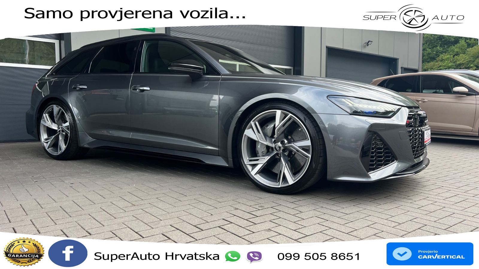 Audi RS6 Avant 4.0 TFSI V8 (600 KS) quattro Tiptronic LED+GR SJED+ACC