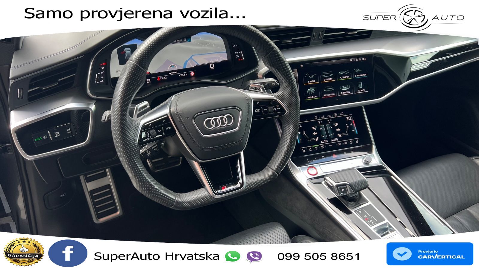 Audi RS6 Avant 4.0 TFSI V8 (600 KS) quattro Tiptronic LED+GR SJED+ACC