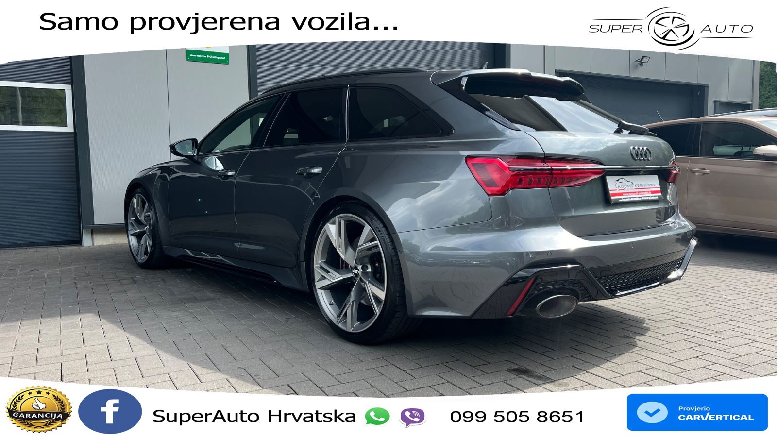 Audi RS6 Avant 4.0 TFSI V8 (600 KS) quattro Tiptronic LED+GR SJED+ACC