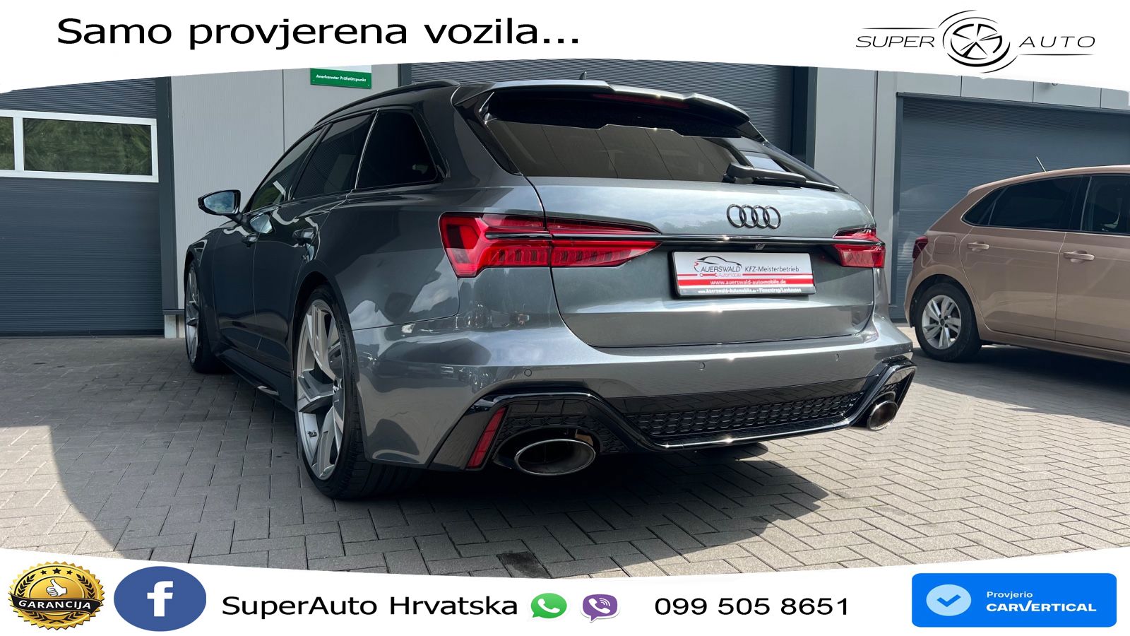Audi RS6 Avant 4.0 TFSI V8 (600 KS) quattro Tiptronic LED+GR SJED+ACC
