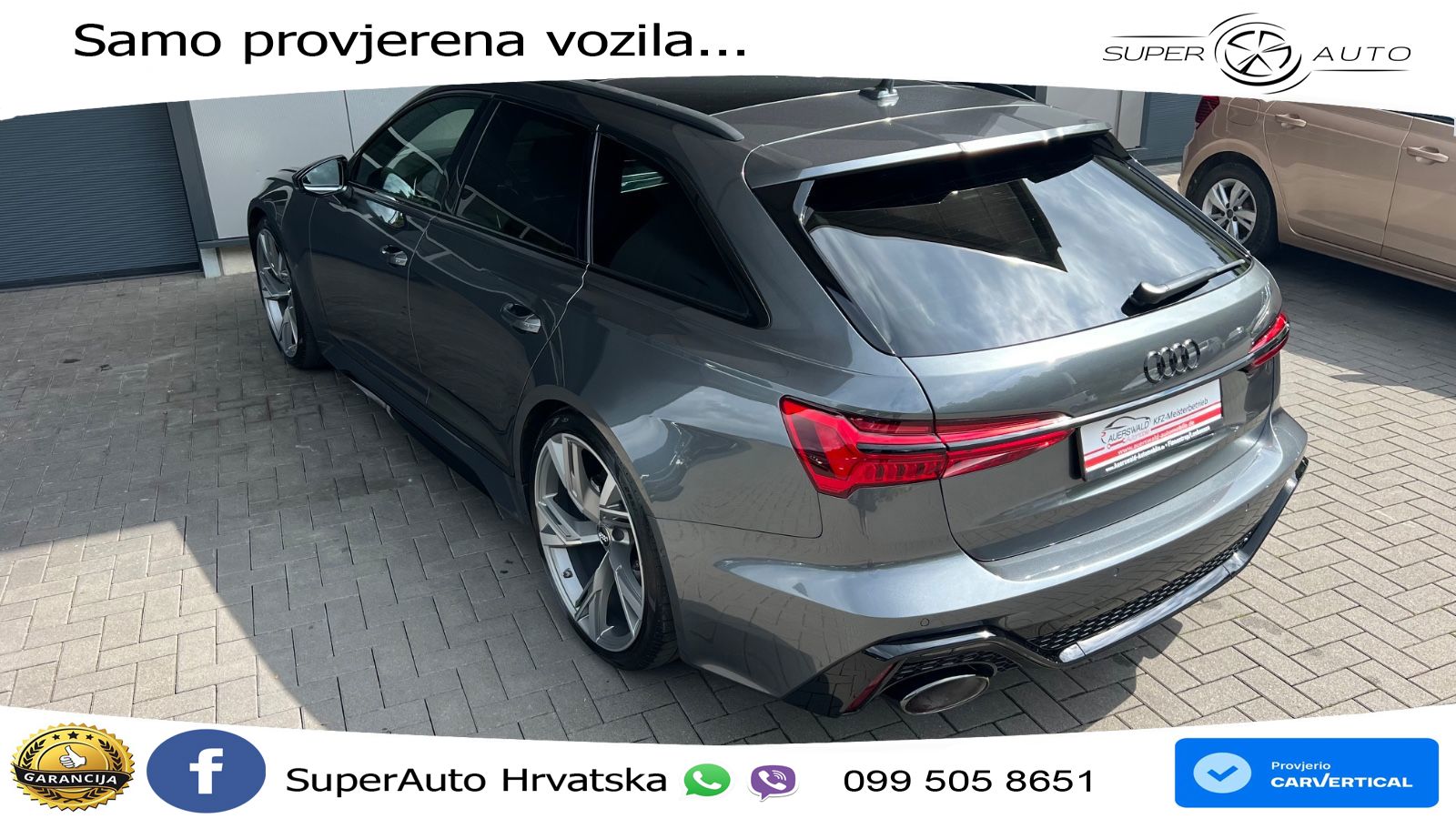 Audi RS6 Avant 4.0 TFSI V8 (600 KS) quattro Tiptronic LED+GR SJED+ACC