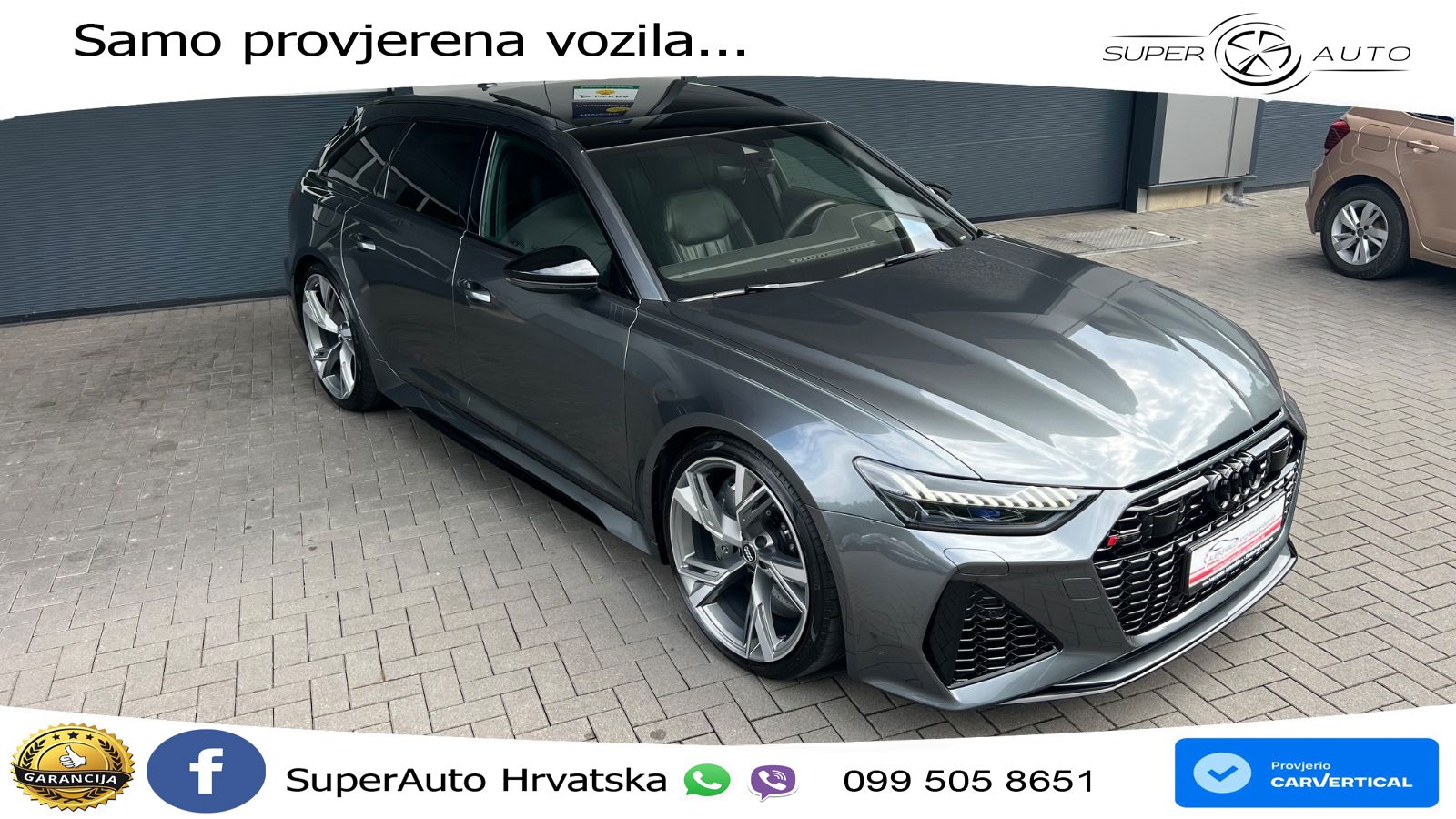 Audi RS6 Avant 4.0 TFSI V8 (600 KS) quattro Tiptronic LED+GR SJED+ACC