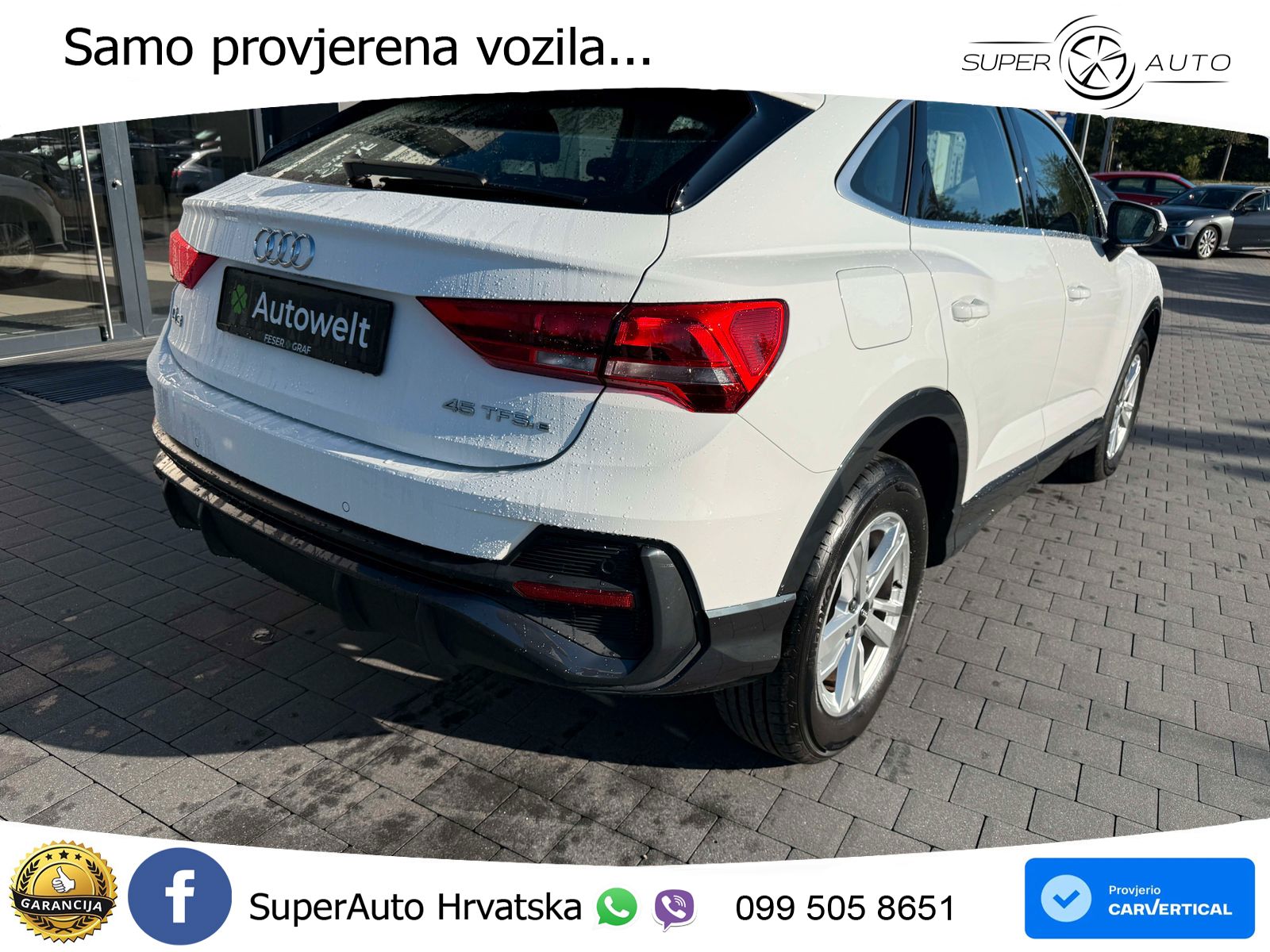 Audi Q3 Sportback 45 TFSIe (245 KS) S tronic