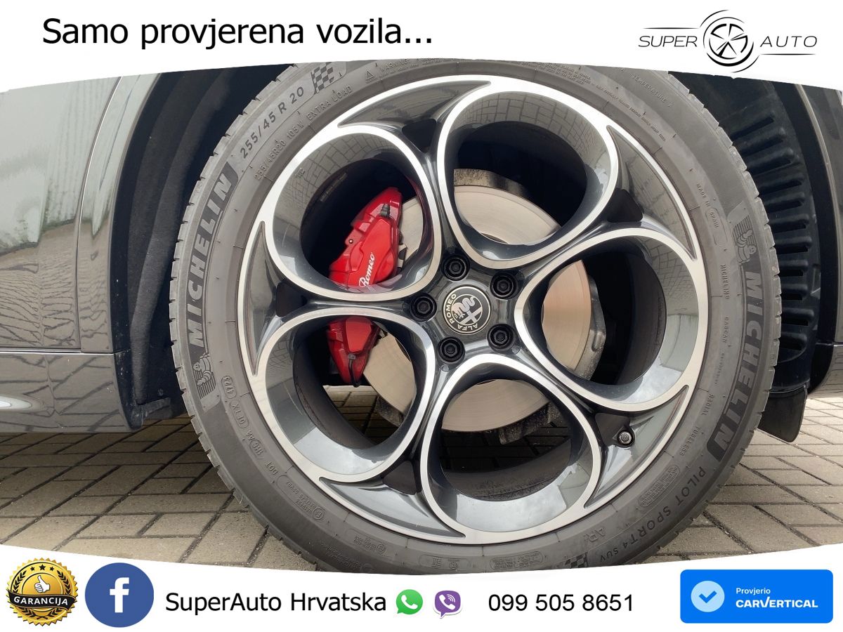 Alfa Romeo Stelvio 2.2 MultiJet II (210 KS) Q4 Automatic LED+GR SJED+ACC