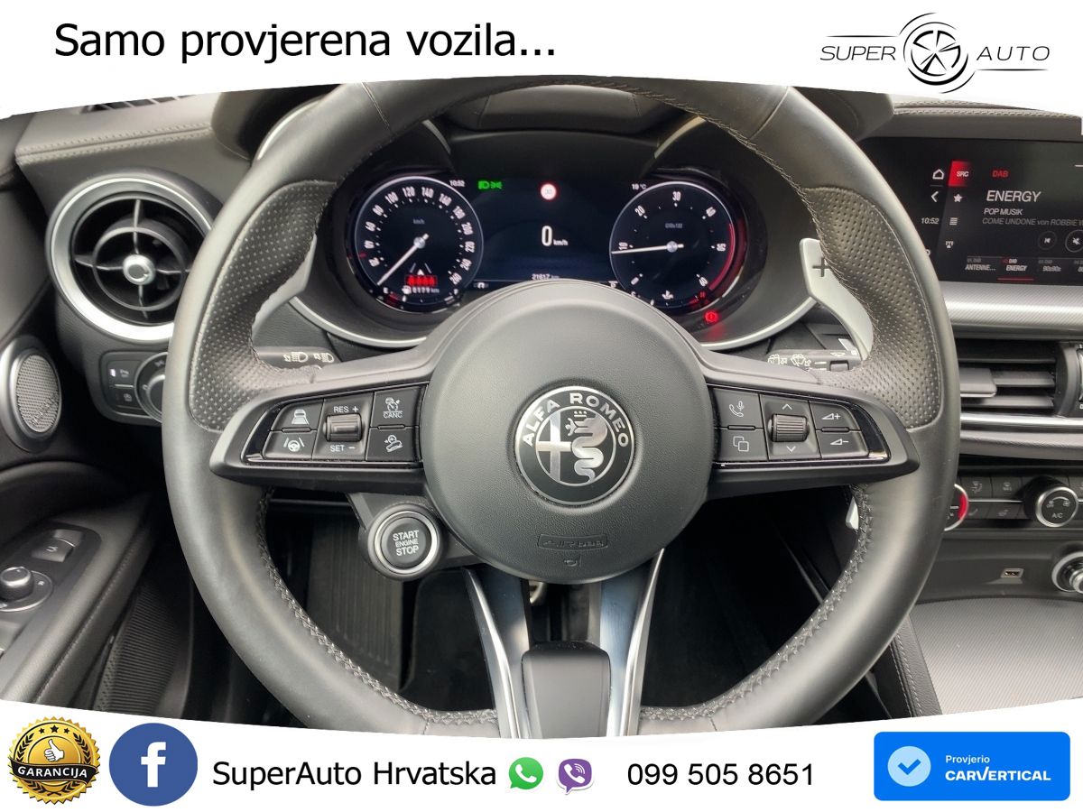 Alfa Romeo Stelvio 2.2 MultiJet II (210 KS) Q4 Automatic LED+GR SJED+ACC