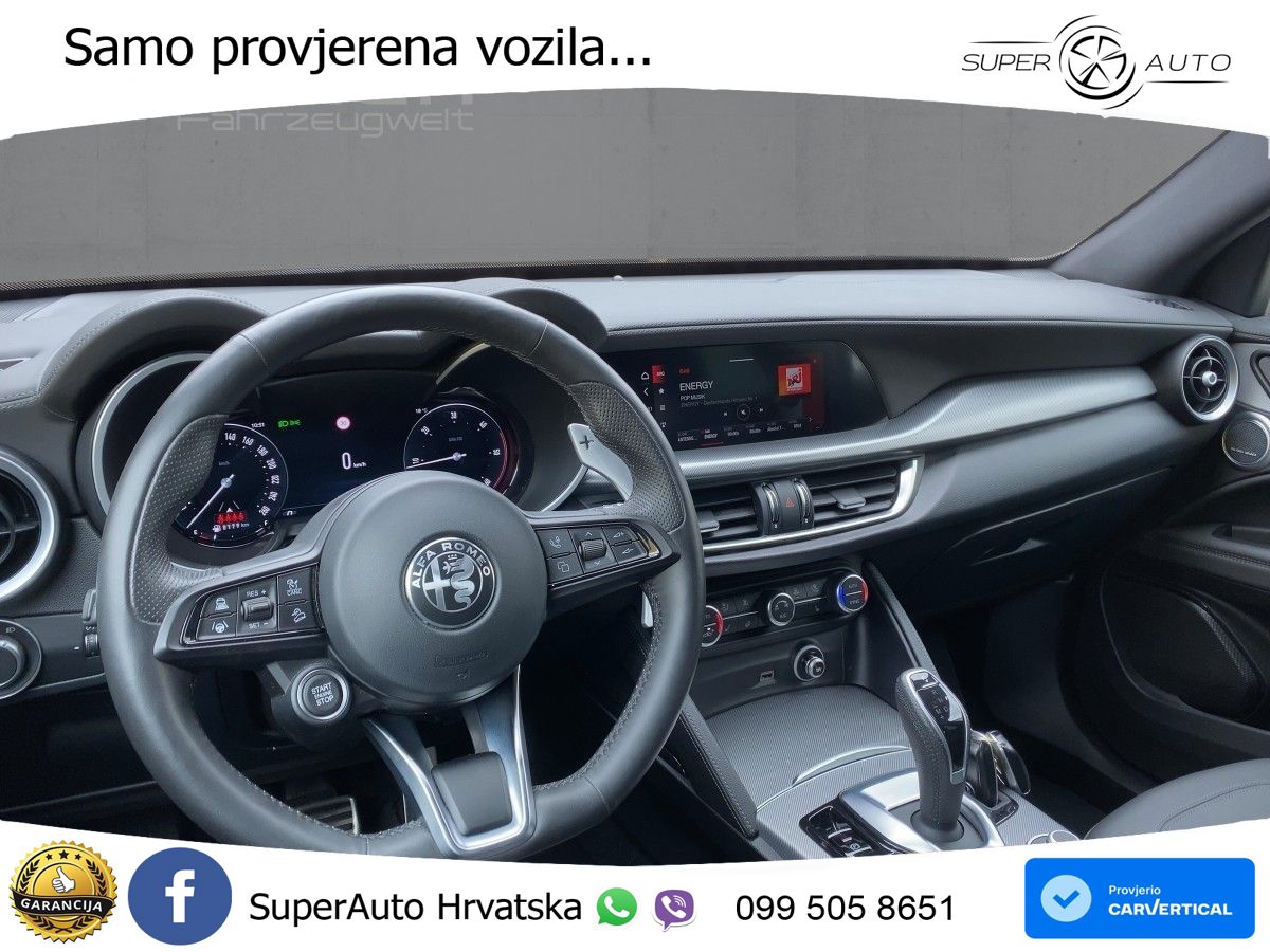 Alfa Romeo Stelvio 2.2 MultiJet II (210 KS) Q4 Automatic LED+GR SJED+ACC