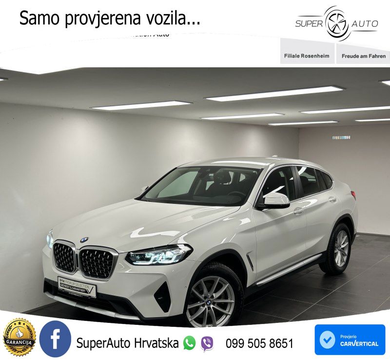 BMW X4 20d (190 KS) xDrive Steptronic