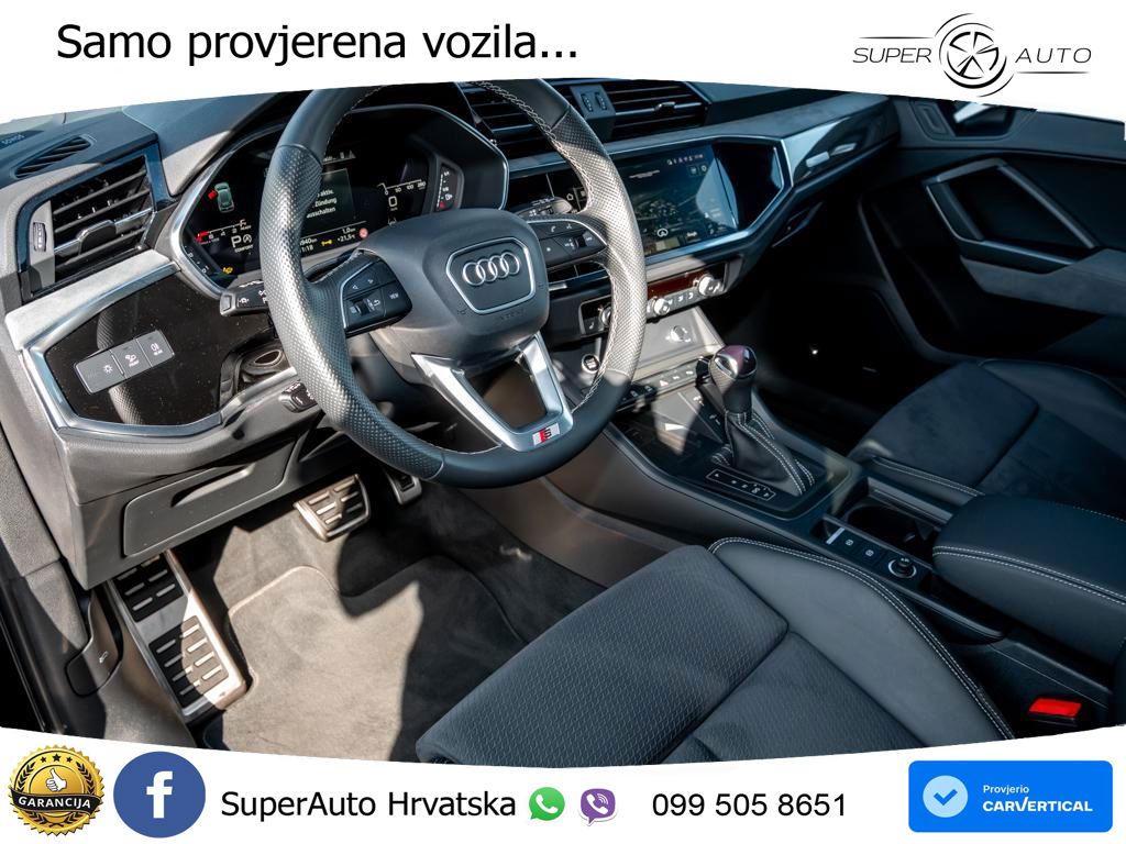 Audi Q3 35 TFSI (150 KS) S tronic 2x S line MATRIX+GR SJED+KAM