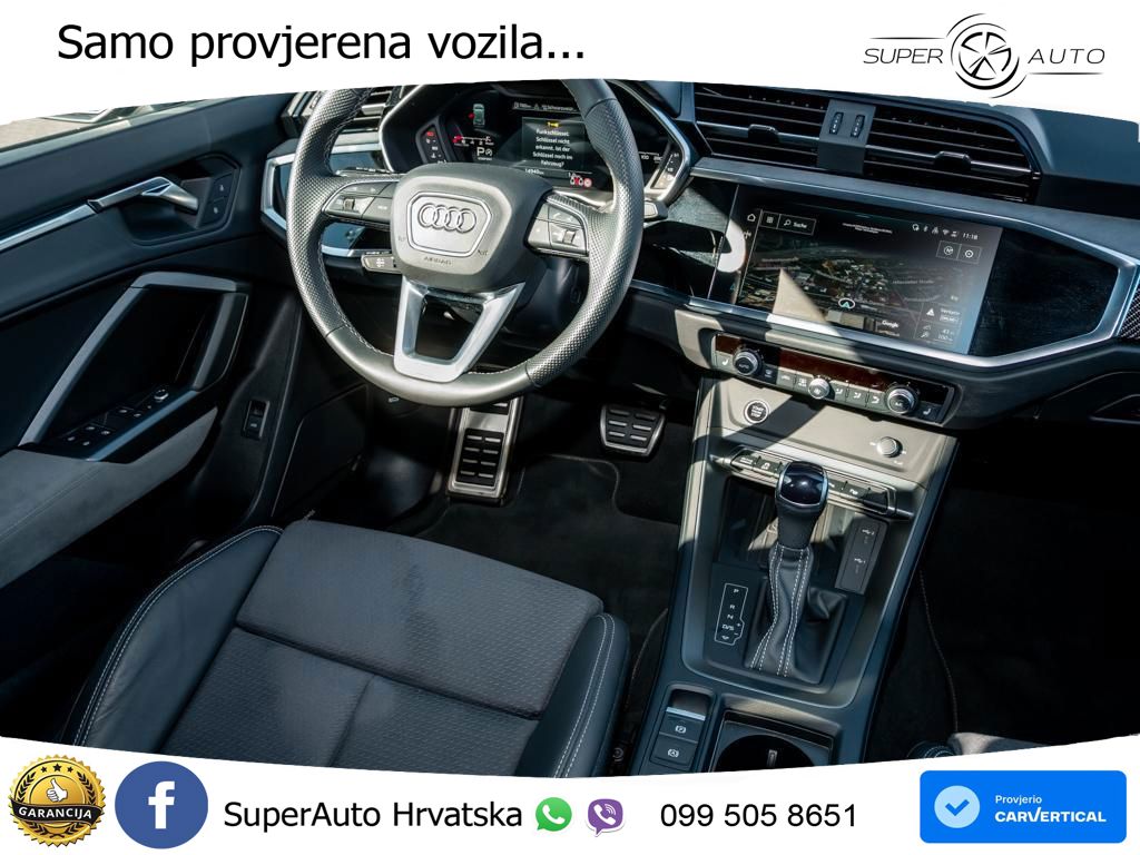 Audi Q3 35 TFSI (150 KS) S tronic 2x S line MATRIX+GR SJED+KAM