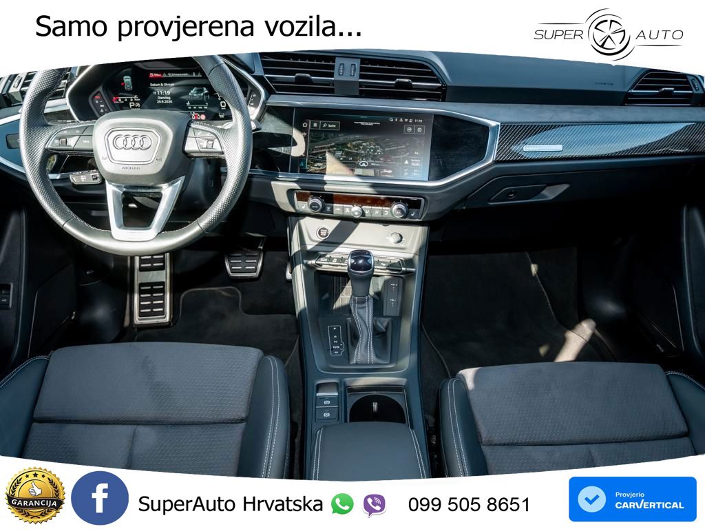 Audi Q3 35 TFSI (150 KS) S tronic 2x S line MATRIX+GR SJED+KAM