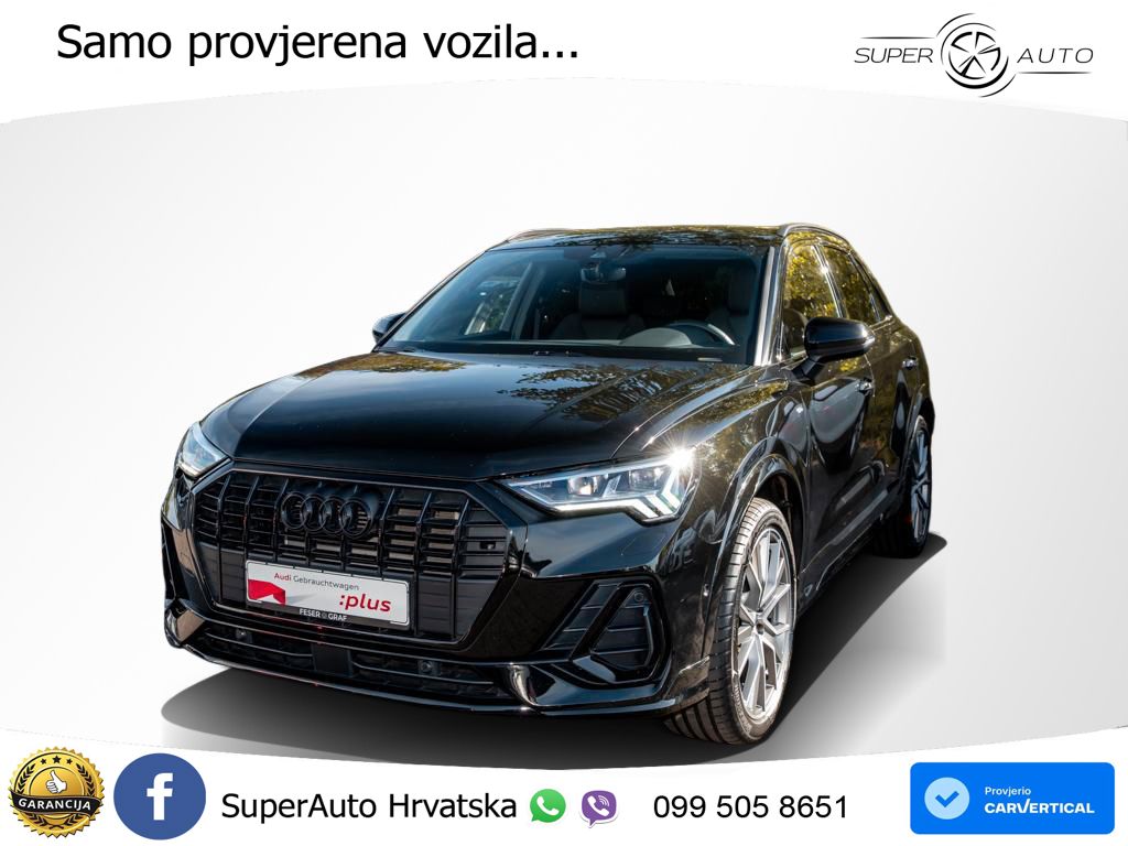 Audi Q3 35 TFSI (150 KS) S tronic 2x S line MATRIX+GR SJED+KAM