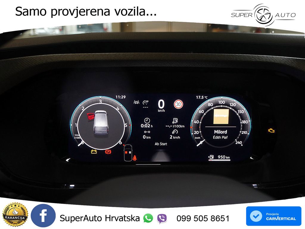 Volkswagen Caddy Cargo 2.0 TDI PDC SHZ KAMERA AHK FACEL. 102 KS